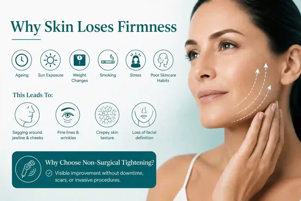 What Makes Skin Lose Firmness and Why Do People Seek Non-Surgical Tightening Livingston?